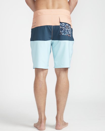 7 Tribong Pro Solid 19" Boardshorts Orange N1BS47BIP9 Billabong