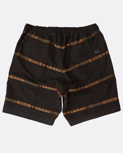 1 Larry Layback Jacquard Shorts Black N1WK27BIP9 Billabong