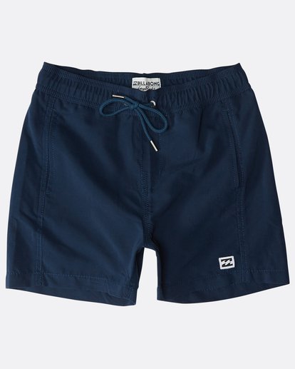 0 Boys' All Day Layback Boardshorts Blau N2LB01BIP9 Billabong