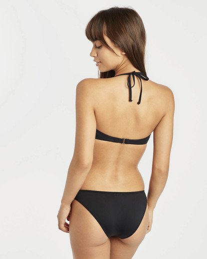4 Sol Searcher Tied Bandeau Bikini Top Black N3ST01BIP9 Billabong