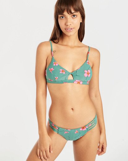 1 Seain Green Twist Bikini Top Green N3ST22BIP9 Billabong