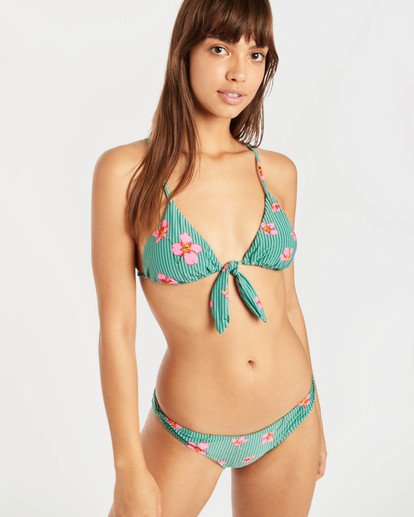 1 Seain Green Tide Triangle Bikini Top Green N3ST23BIP9 Billabong