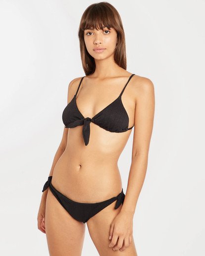 0 Sweet Sands Tide Triangle Bikini Top Black N3ST31BIP9 Billabong