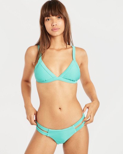 1 Tanlines Fixed Triangle Bikini Top Green N3ST45BIP9 Billabong