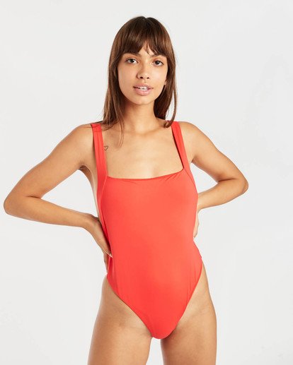 0 Sol Searcher One Piece Swim Red N3SW01BIP9 Billabong
