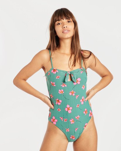 1 Seain Green One Piece Swimsuit Green N3SW08BIP9 Billabong