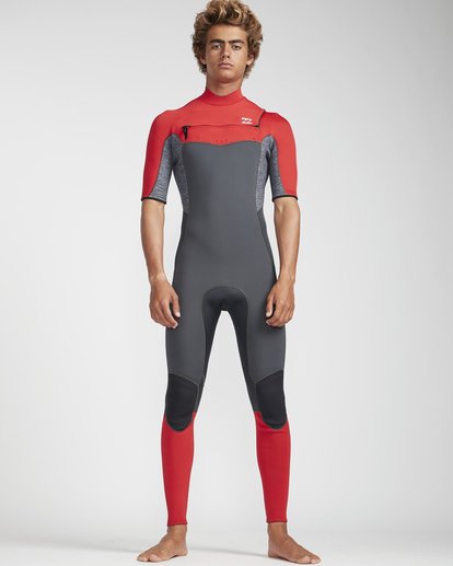 1 2/2 Furnace Absolute Chestzip Red N42M19BIP9 Billabong