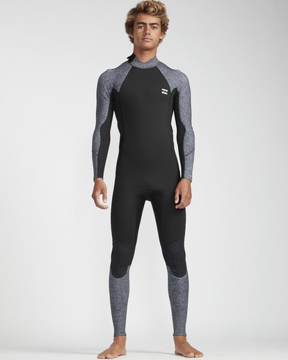 1 3/2 Absolute Flatlock Backzip Gray N43M33BIP9 Billabong