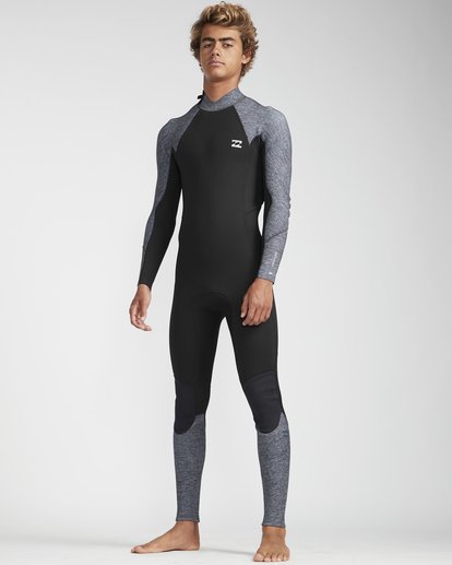 2 3/2 Absolute Flatlock Backzip Gray N43M33BIP9 Billabong