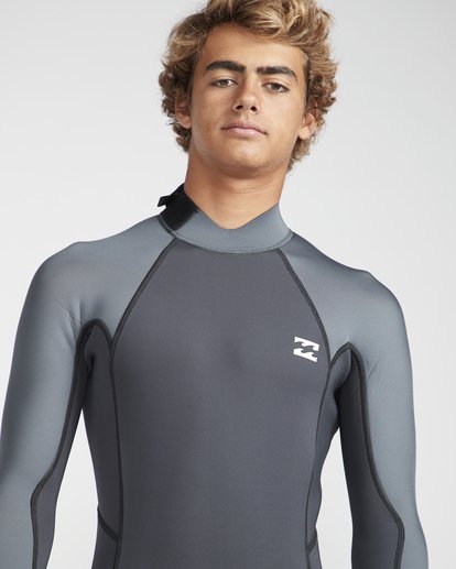 5 3/2 Absolute Flatlock Backzip Gray N43M33BIP9 Billabong