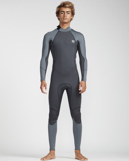 1 3/2 Absolute Flatlock Backzip Gray N43M33BIP9 Billabong