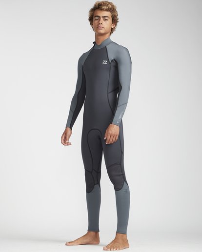 2 3/2 Absolute Flatlock Backzip Gray N43M33BIP9 Billabong