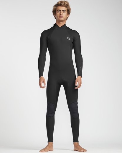 1 3/2 Absolute Flatlock Backzip Black N43M33BIP9 Billabong