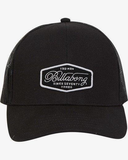 0 Walled Trucker Hat Black N5CT03BIP9 Billabong