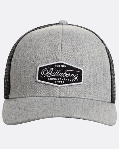 1 Walled Trucker Hat Gray N5CT03BIP9 Billabong