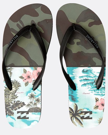 0 Tides Fifty50 Sandals Green N5FF02BIP9 Billabong