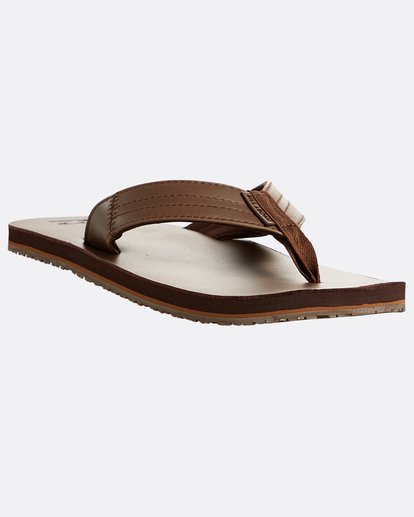 4 Seaway Leather Sandals Brown N5FF13BIP9 Billabong