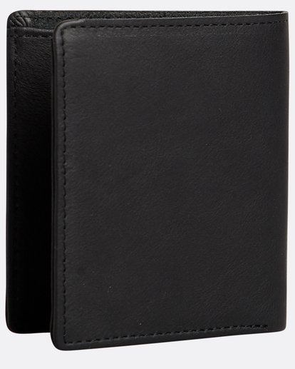 1 Gaviotas - Leather Wallet for Men Black N5LW01BIP9 Billabong