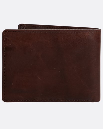 1 Vacant - Leather Wallet for Men Brown N5LW02BIP9 Billabong