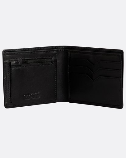 2 Fifty50 Id - Leather Wallet for Men Black N5LW04BIP9 Billabong