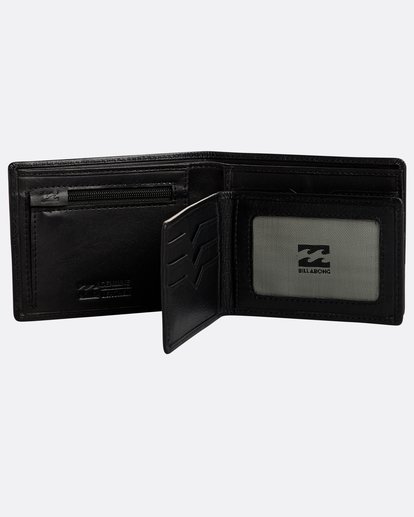 4 Fifty50 Id - Leather Wallet for Men Black N5LW04BIP9 Billabong