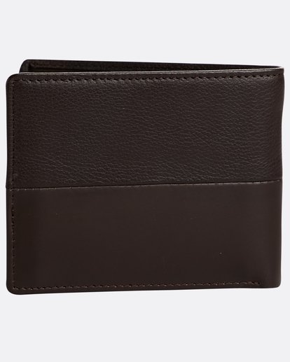 1 Fifty50 Id - Leather Wallet for Men Brown N5LW04BIP9 Billabong