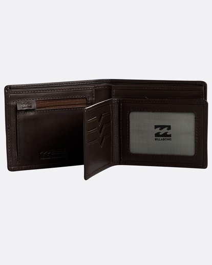 4 Fifty50 Id - Leather Wallet for Men Brown N5LW04BIP9 Billabong