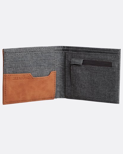 2 All Day Wallet Gray N5WM03BIP9 Billabong