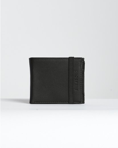 0 Locked Id - Locked ID Leather Wallet for Men Black N5WM06BIP9 Billabong