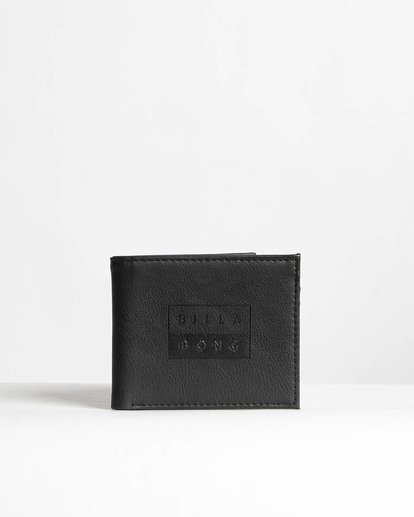 0 Die Cut - Leather Wallet for Men Black N5WM11BIP9 Billabong