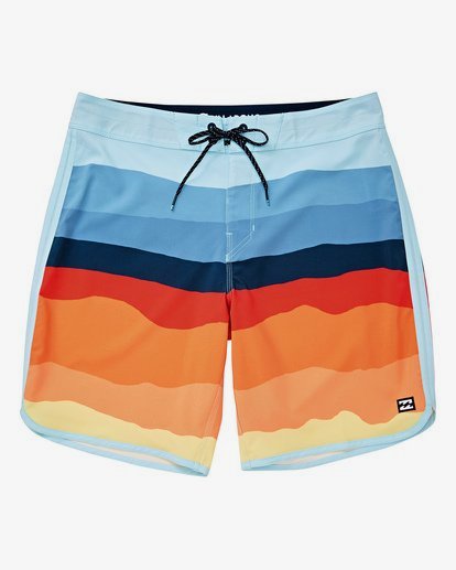 0 73 Lineup Pro 19" Boardshorts Orange P1BS04BIS9 Billabong