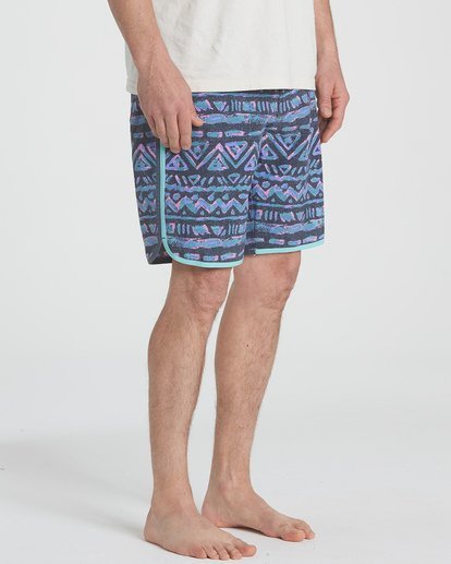 5 73 Lineup Pro 19" Boardshorts Gray P1BS04BIS9 Billabong