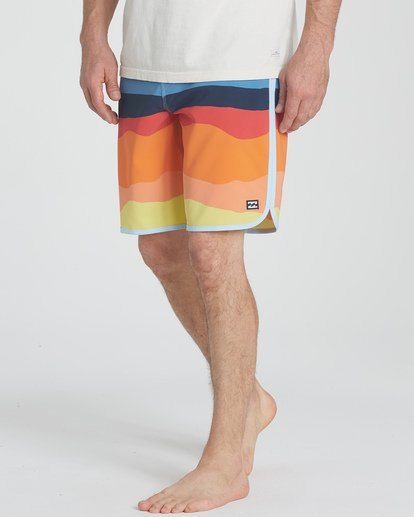 4 73 Lineup Pro 19" Boardshorts Orange P1BS04BIS9 Billabong