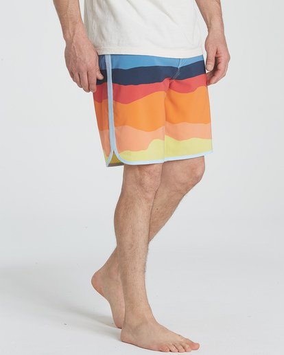 5 73 Lineup Pro 19" Boardshorts Orange P1BS04BIS9 Billabong