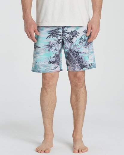 8 Sundays Pro 19" Boardshorts Blue P1BS07BIS9 Billabong