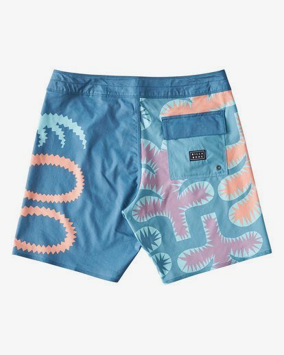 1 Strange Flora Pro 18" Boardshorts Orange P1BS10BIS9 Billabong