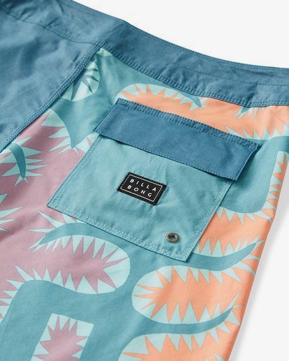 5 Strange Flora Pro 18" Boardshorts Orange P1BS10BIS9 Billabong