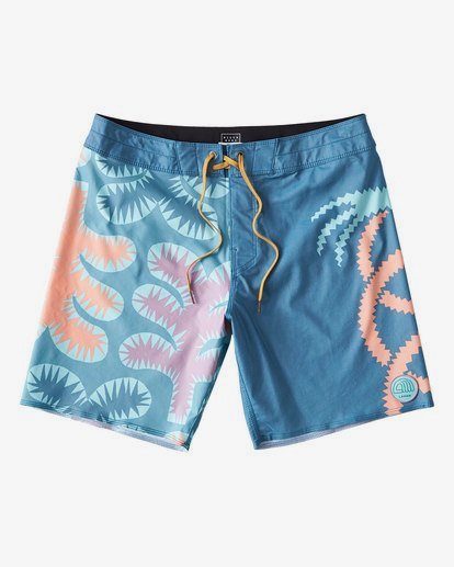 0 Strange Flora Pro 18" Boardshorts Orange P1BS10BIS9 Billabong