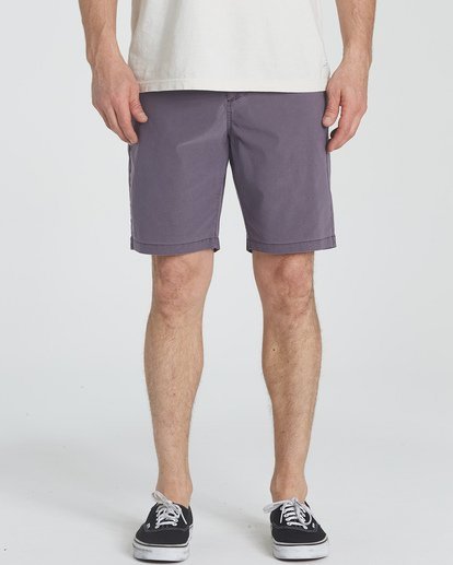 2 New Order X Ovd Submersibles Shorts Purple P1WK02BIS9 Billabong