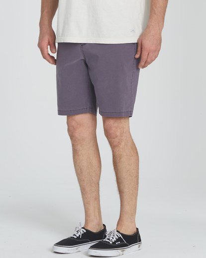 4 New Order X Ovd Submersibles Shorts Purple P1WK02BIS9 Billabong