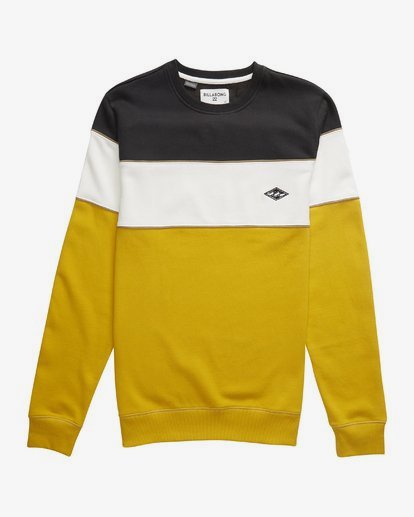 2 Edge - Crew Jumper for Men Yellow Q1CR01BIF9 Billabong