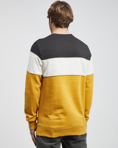 7 Edge - Crew Jumper for Men Yellow Q1CR01BIF9 Billabong