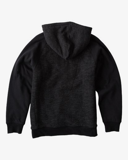 2 Balance - Pull zippé Sherpa pour Homme Noir Q1FL17BIF9 Billabong