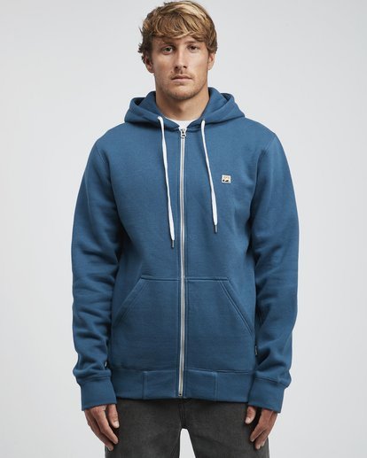 teal zip hoodie