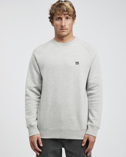 0 Original - Crew Pullover für Männer Grau Q1FL34BIF9 Billabong