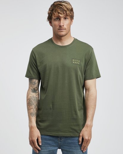 6 Die Cut Theme - Short Sleeves Tee for Men Camo Q1SS41BIF9 Billabong