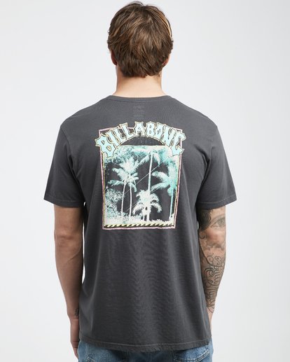 3 Warp - Short Sleeves Tee for Men Black Q1SS49BIF9 Billabong