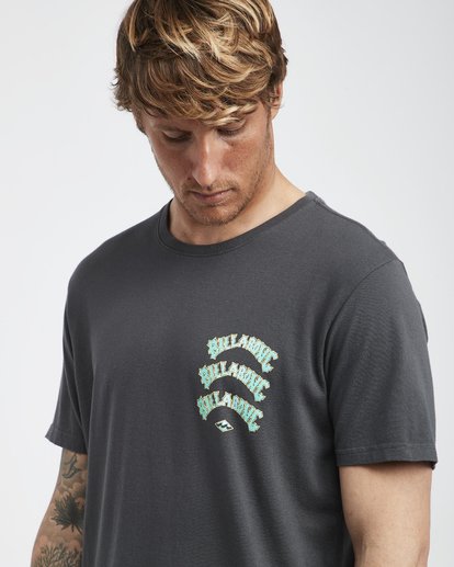 4 Warp - Short Sleeves Tee for Men Black Q1SS49BIF9 Billabong