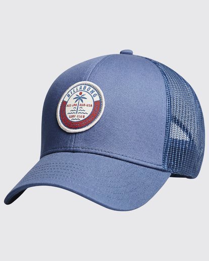 8 Walled - Trucker Cap for Boys Blue Q2CT02BIF9 Billabong