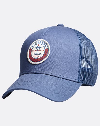 3 Walled - Trucker Cap for Boys Blue Q2CT02BIF9 Billabong